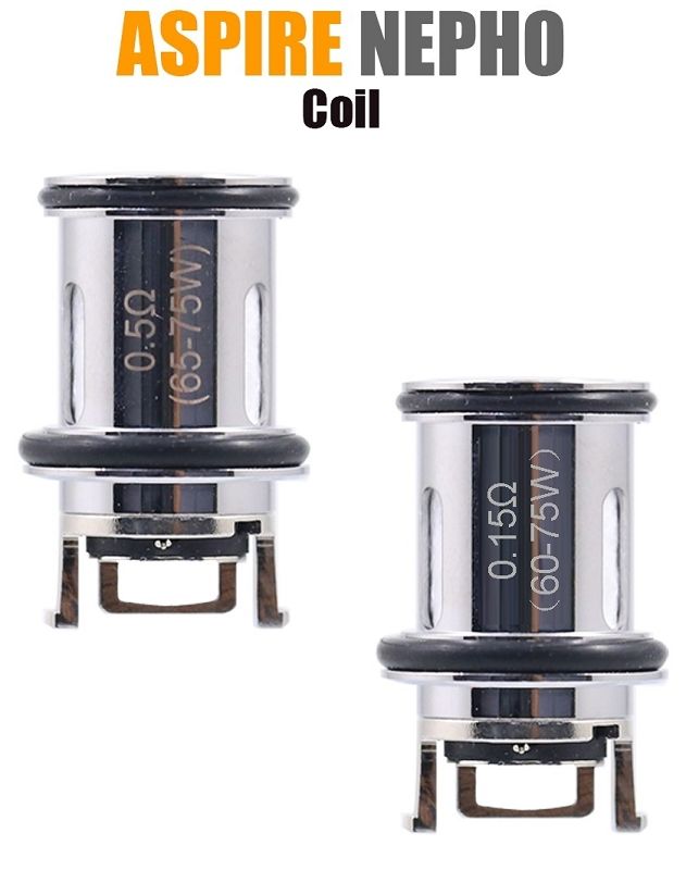 Single, Aspire Nepho Replacement Coils 