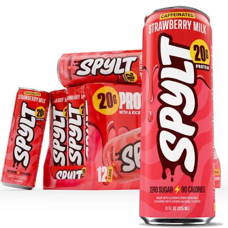 Spylt Caffeinated Strawberry Milk