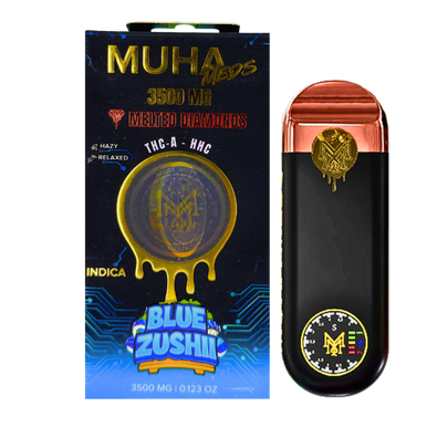 Muha Meds Melted Diamonds 3.5g THC-A HHC Disposable