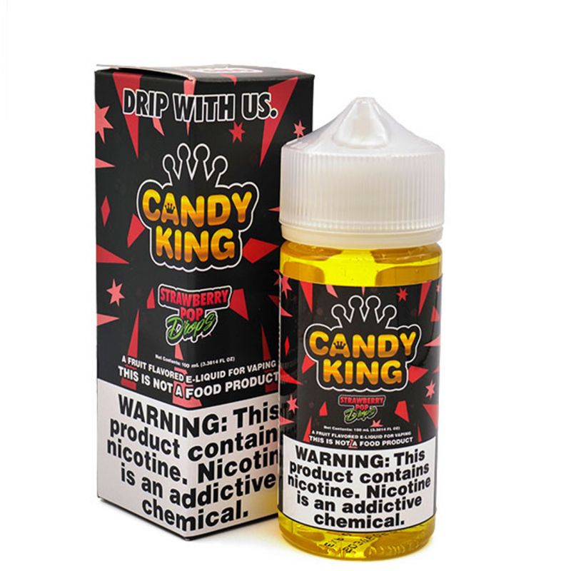 100ml Strawberry Pop Drops by Candy King