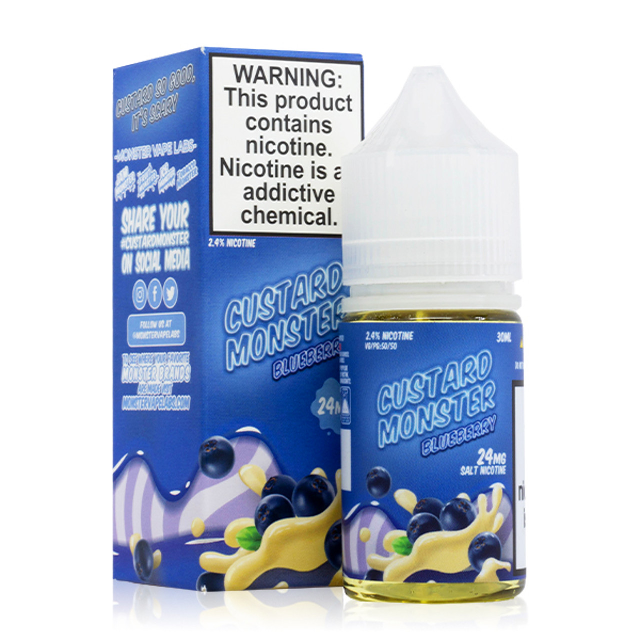 30ml Blueberry by Custard Monster 