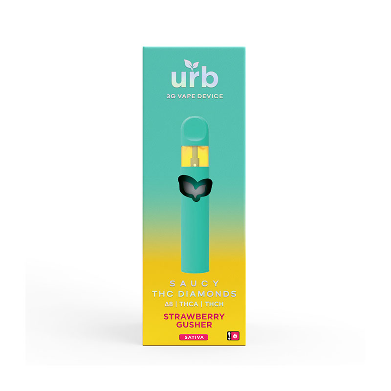 Urb 3G Saucy THC Diamonds Delta 8 Disposable 