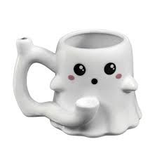 Ghost Ceramic Pipe Mug