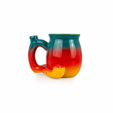 Tropical Sunset Ceramic Pipe Mug