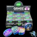 Endo GRNDZ Premium Curved Top Rainbow Metal Grinder - 4 Parts - 50MM