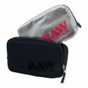 Raw - Smell Proof Bag - Black (Half Ounce)