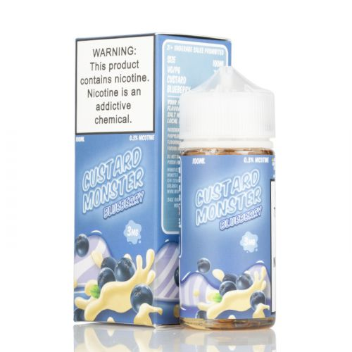 100ml Blueberry by Custard Monster  