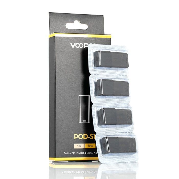 VooPoo Drag Nano Replacement Pods 1ml 4-Pack