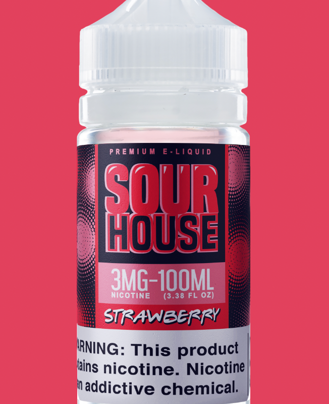 100ml Strawberry by Sour House 